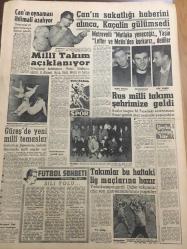 YENİ SABAH GAZETESİ  10 KASIM 1961 YIL :24 SAYI :8140--Aziz ATA 'nın huzurunda eğiliyoruz --Cezaevinde  ilk basın toplantısı ---Gürsel 4 Parti Liderini Davet Edildi ---AP ve CKMP liderleri  dün akşam görüştüler ---Selamet Partisi Kuruldu --İngiliz Kemal Hasta Yatıyor ---Atatürkçülük :Siyavuşgil --Polis sahte elli liralık basan  şebekeyi arıyor ---Aziz Atatürk 'ün Hayat Kavsi --ATA 'yı  nasıl kaybetmiştik --Suud 'un ordusu muhafızlarının yarısı kadar ---Bir film yüzünden  Rangoon karıştı --Sinemalar, Tiyatrolar ,Radyo Programları --Edebiyen Minnettar  olduğumuz  büyük insan  :ATATÜRK ---Biz mal  yerine işçi ihraç eden bir memleketiz ---Can  sakatlığı haberini alınca ,Kaçalin  gülümsedi ---Milli Takım Açıklanıyor ---Güreş de yeni milli temaslar --Rus Milli Takımı Şehrimize  geldi ---Takımlar bu haftaki lig maçlarına  hazır --İki Senagalli  dün imam nikahı  ile evlendiler --THY uçağı dün Londra  seferinden boş döndü ---Yargıtay  üyeliği  talih  işi  olmaktan çıkıyor ---