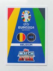 Topps Match Attax Euro 2024 Charles de Ketelaere Belçika BEL 10 Futbolcu Kartı
