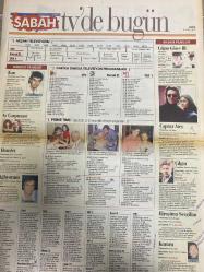 SABAH MELODİ GAZETESİ VE SABAH TELERAMA GAZETESİ -3 Ekim 1997 -Söyleyemedikleriniz--Süleyman Turan-Şöhret Tuzağı-Ah şu kocalar-Hale Pakcan-Mimi ile Muti-Patrıck Mc Donnel-Bizim Aile-Mort Walker-Dıck Browne-Marvın-Tom Amstrong-astroloji-Şerif Ercan-Telekritik-Erdoğan sevgin--sabah TV’de bugün-Bu gün ne yapalım-İstikbal-seda kaya Güler-Özlem akalan-şirin Sever-Sabancı Holding-Ayson Karabağ-Konfor Mobilya-Esra Ceyhan-Baba evi-Philips-Belkıs akkale-akın tunç-gizem Solmaz-aydan Burhan-yangın Ayşe--süper baba-ayşegül Ünsal-İsmet Ay--Altan karındaş-saadettin teksoy-—huysuz Virjin-kan--Tarık akkan-Serpil Çakmaklı-ay çarpması-ağlıyorum-Alev Sezer--Ceylan-Kumru-aydan Şener-Kerem Alışık—Çılgın-çapraz ateş—bizimkiler-ince ince YASEMİNCE