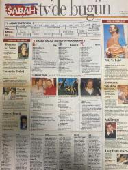 SABAH MELODİ GAZETESİ VE SABAH TELERAMA GAZETESİ -1 Ekim 1997 -Söyleyemedikleriniz--Süleyman Turan-Şöhret Tuzağı-Ah şu kocalar-Hale Pakcan-Mimi ile Muti-Patrıck Mc Donnel-Bizim Aile-Mort Walker-Dıck Browne-Marvın-Tom Amstrong-astroloji-Şerif Ercan-Telekritik-Erdoğan sevgin--sabah TV’de bugün-Bu gün ne yapalım-Tekinel Baby-seda kaya Güler-Esra Öz-sabah kitapları-Şevket Altuğ--süper baba-Mehmet Ali erbil gelin oldu--Yalçın menteş-tatlı Kaçıklar—benimle dans eder misiniz-İbo Show-Mehmet güçlü--Emel Sayın-Levent Kır-Oya başar-Çağatay Şahin-Esra Ceyhan-akın tunç-gizem Solmaz-Sanem Çelik-Almanya acı Vatan--Hülya Koçyiğit-Rahmi Saltuk-Mine tekgöz-Serif gören--tuzak--Samim Utku—Faruk Peker--Tolga Aşkıner-bitirim kardeşler-Kadir İnanır-Kartal Tibet-perihan abla-perran kutman- korumasız sokaklar-aşk denizi-Al pacino-pijamalı güzeller-güneşe köprü—Kadir İnanır-Halil Ergün