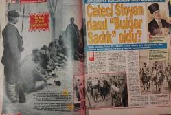 STAR DERGİSİ-STAR-DERGİ-19 EYLÜL-1993-YIL:2-SAYI:100-KAPAK-FOTOĞRAF-RÖPORTAJ-MAGAZİN-SOSYETE-TARİH-BELGESEL-ASTROLOJİ-LIFESTYLE-TÜRK BASININDA İLK KEZ YAYINLANAN FOTOĞRAFLARLA BULGAR SADIK OLAYI-MARANGOZ KALFASIYDI ŞİMDİ BİLARDO KRALI-NEW YORK PARÇA PARÇA ÖLÜYOR-ÇİNDE ÖZGÜR RESSAMLAR KÖYÜ-ÖLÜMSÜZ ASKERLER FRANSA'DA-GELİŞEN DÜNYA-PLATİN DOĞAN-ÖLÜMSÜZ ASKERLER-ÇETECİ STOYAN-ETHEM PAŞA-BOHEMLER-1888-DAĞ KAYKAYI-MAKEDONYA DAĞLARI-MİİLİ MÜCADELE-ORHAN BİRGİT-FERYA GÖKNEL-NERİAH DEVIS