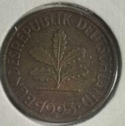 ALMANYA 1995 10 PFENNIG  LEUCHTTURM KAPAMASINDA