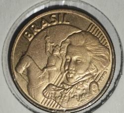 BREZİLYA 2013  10 CENTAVOS  LEUCHTTURM KAPAMASINDA