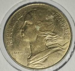 FRANSA 1983 10 CENTIMES  LEUCHTTURM KAPAMASINDA