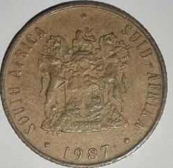 GÜNEY AFRİKA 1987  2 CENT