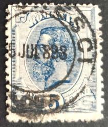 +++ ROMANYA CAROL I   1893     5B    - DAMGALI