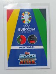Topps Match Attax Euro 2024 Pepe Ultimate Portekiz U XI 3 Futbolcu Kartı