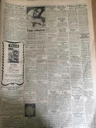 YENİ SABAH GAZETESİ  5 KASIM 1961 YIL :24 SAYI :8135--Altılara vazifeye dönmeleri için talimat verildi ----147 'ler işi senatolara havale  ediliyor --Üçlü Koalisyon Hakikatleşiyor ---Efes Ebedi Mukaddes Yer ilan edildi ---Çocuk çalanlara  karşı  tedbir --Hayali  daire  bir  şebekenin  marifeti ---Seller yüzünden dün  Suruç 'ta 76  ev yıkıldı --M.Baler berat  etti ---Timlodan  toptan istifalar ---Karın  doyurmuyor : Siyavuşgil --Otobüslerin  yerini de artık troleybüs alıyor ---Sinemalar ,Tiyatrolar ,Radyo Programları ----Tarihin Aydınlatılamayan  bir sayfası :Hitler 'in  cesedi  eski Nazilerde mi ?---Abdurrahman Faris dün tevkif  edildi ---Kim Novak bir defa daha  kendisini  affettirdi ---Tulga iyileşiyor --Fenerbahçe ,İzmirSpor  dan  güç  kurtuldu --Beykoz tek  golle  galip ---Altınordu  oynadı ve  kazandı :2-1 --Ş.Hilal :2 Vefa :0---Altay -Göztepe ,K.Yaka Yeşildirek 'i 2-0 mağlup etti ---Baskette Galatasaray  D.Şafakayı  yendi  :41-38--