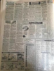 YENİ SABAH GAZETESİ 31 EKİM 1961-‘Otobüs Yolcuları’ filmi-14’ler seçim çok erken yapılmış --Profesörler Anadolu ya Gitmek İstemiyormuş --Yeni  bir başbakan  adayı  :Açıkalın --Bir kadınla 6 çocuk  diri diri yanarak  öldü --AP ve YTP den  yeni bir parti çıkarılmağa çalışılıyor --Karamanlis  kazandı  fakat muhalifler hile yapıldı  ,diyor ---Bir kadın kömürlükte  24 saat hapsedildi --Neden  seçilemiyor :Siyavuşgil --Şehirde  artezyen  kuyular açılıyor --Sinemalar ,Tiyatrolar ,Radyo Programları ---İstanbullu  çöpçüden  çöpçü İstanbulludan  şikayetçi --Rusların Yeni Atom Denemesi --Salazar a karşı garanti istendi ---Lağım suları  bazı  dükkanları  bastı --Devrim in  seri imalatını  firmalar yapmak istiyor --Szekely  için  karar bugün ---Teknik  Komitenin  Kararı  Geriye Dönüş Yok ---A.Gücü :2 -A.Ordu :1 G.Birliği :2 -PTT: 0-----G.Birliği Maçı 2. Devre Aldı ---Profesörler Anadolu ya Gitmek  İstemiyorlarmış ---Kamyon çaya  uçtu  :4 ölü 24 yaralı var ---Sirmen  için  CHP ye söz  verilmemiş
