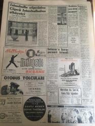 YENİ SABAH GAZETESİ 31 EKİM 1961-‘Otobüs Yolcuları’ filmi-14’ler seçim çok erken yapılmış --Profesörler Anadolu ya Gitmek İstemiyormuş --Yeni  bir başbakan  adayı  :Açıkalın --Bir kadınla 6 çocuk  diri diri yanarak  öldü --AP ve YTP den  yeni bir parti çıkarılmağa çalışılıyor --Karamanlis  kazandı  fakat muhalifler hile yapıldı  ,diyor ---Bir kadın kömürlükte  24 saat hapsedildi --Neden  seçilemiyor :Siyavuşgil --Şehirde  artezyen  kuyular açılıyor --Sinemalar ,Tiyatrolar ,Radyo Programları ---İstanbullu  çöpçüden  çöpçü İstanbulludan  şikayetçi --Rusların Yeni Atom Denemesi --Salazar a karşı garanti istendi ---Lağım suları  bazı  dükkanları  bastı --Devrim in  seri imalatını  firmalar yapmak istiyor --Szekely  için  karar bugün ---Teknik  Komitenin  Kararı  Geriye Dönüş Yok ---A.Gücü :2 -A.Ordu :1 G.Birliği :2 -PTT: 0-----G.Birliği Maçı 2. Devre Aldı ---Profesörler Anadolu ya Gitmek  İstemiyorlarmış ---Kamyon çaya  uçtu  :4 ölü 24 yaralı var ---Sirmen  için  CHP ye söz  verilmemiş