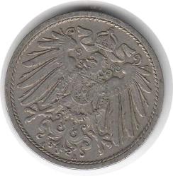 Almanya 10 Fenik 1911 Çok Temiz