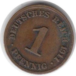 Almanya 1 Fenik 1911 Çok Temiz
