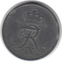 Danimarka 2 Ore 1957 Çok Temiz