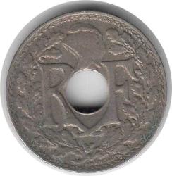 Fransa 10 Centimes 1923 Çok Temiz