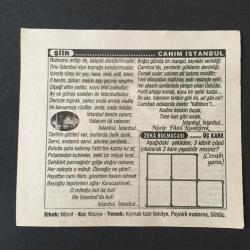 25 MAYIS 1996 -TAKVİM YAPRAĞI-DOĞUM GÜNÜ HEDİYESİ-TÜRKİYE GAZETESİ TAKVİMİ,NECİP FAZIL KISAKÜREK İN VEFATI 1983,AHMED CEVDET PAŞANIN VEFATI 1894,CANIM İSTANBUL
