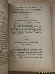 LES POURPARLERS DİPLOMATİQUES / PAGES D'HİSTOİRE 1914/1915 / 3 AOUT - 4 NOVEMBRE 1914 / VIII LE SECOND LİVRE BLEU ANGLAİS / LİBRAİRİE MİLİTAİRE BERGER LEVRAULT / FRANSIZCA KİTAP (DİPLOMATİK GÖRÜŞMELER / TARİH SAYFALARI 1914/1915 / 3 AĞUSTOS - 4 KASIM 1914)