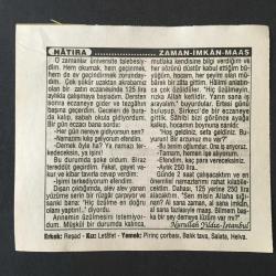 3 HAZİRAN 1996 -TAKVİM YAPRAĞI-DOĞUM GÜNÜ HEDİYESİ-TÜRKİYE GAZETESİ TAKVİMİ,TÜRKÇENİN RESMİ DİL OLARAK KABULÜ 1277,SÜMERBANKIN KURULUŞU 1937,ZAMAN İMKAN MAAŞ