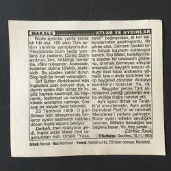 10 HAZİRAN 1996 -TAKVİM YAPRAĞI-DOĞUM GÜNÜ HEDİYESİ-TÜRKİYE GAZETESİ TAKVİMİ,İSTANBUL TEKNİK ÜNİVERSİTESİNİN KURULUŞU 1773,JET MOTORLARI FABRİKASININ ESKİŞEHİRDE AÇILMASI 1987,ATLAR VE AYDINLAR