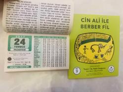 Efemera - 24 Temmuz 2017 hediyelik orijinal Hicret takvim yaprağı (Cin Ali kitabı hediyeli:) - kitantik - kitaLog