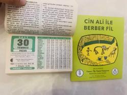 30 Temmuz 2017 hediyelik orijinal Hicret takvim yaprağı (Cin Ali kitabı hediyeli:)