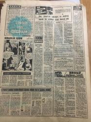 YENİ SABAH GAZETESİ  6 MART 1964 YIL :26 SAYI :8973---Türk Cemaat Meclisi Binasına Bomba Atıldı ---Rumlar Bayram Yapıyor --BM Kuvveti için ilk  ihtilaf çıktı ---Boksör  Clay BM de Kıbrıs  işinden  çok alaka gördü ---Mahkemeye muhafız girdi --Güler Gürses evlilikten  tat almamış ---Ömer Seyfeddin : Siyavuşgil ---Sinemalar ,Tiyatrolar ,Radyo Programları ---Peppino 'nun konseri  tam bir  skandalla neticelendi ---Hacca gidecekler için  kolaylıklar  sağlanıyor ---Keban Barajı 3 Milyar Liraya Mal Olacak --Fenerbahçe 4. Turun Eşiğinde --Budapeştedeki 2-0 mağlubiyetin  rövanşı bu  M.Paşa da oynanıyor : Fenerbahçe  -MTK ---M.United - Sunderland  maçını  görmek için çıkan arbedede iki kişi öldü -----Amatör Milli Takımın İtalya Kadrosu  Açıklandı ---Galatasaray  dün kampa  girdi ---Hepimizin Fenerbahçeliyiz  :Coşkun Özarı ---Dömifinal  primi  2000 er  lira ---Galibiyetin Şartları ---Başmakale : İstimi Sonradan  Gelsin ----Rumların ateşlediği bombalar ile  beş Türk  yaralandı ---