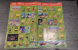 SPONGE BOB - SÜNGER BOB 50 SÜPER ÇIKARTMA