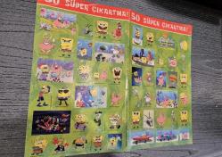SPONGE BOB - SÜNGER BOB 50 SÜPER ÇIKARTMA