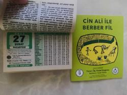 27 Şubat 2017 hediyelik orijinal Hicret takvim yaprağı (Cin Ali kitabı hediyeli:)