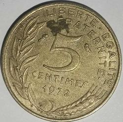 LOT.13 » FRANSA 1972   5 CENTIMES