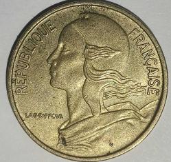 FRANSA 1972   5 CENTIMES