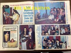 Ses Haftalık Aktüalite Sinema Tiyatro Müzik ve Gençlik Mecmuası Dergisi - 20 Ocak 1973 - Sayı: 4 - TARIK AKAN - NUBAR TERZİYEN, ALİYE RONA, HULUSİ KENTMEN, ATIF KAPTAN, NEDRET GÜVENÇ, ŞÜKRİYE ATAV, NECDET TOSUN, EROL TAŞ, HAYATİ HAMZAOĞLU, ZEKİ ALPAN, MÜRÜVVET SİM, FAİK COŞKUN, CÜNEYT ARKIN HALE SOYGAZİ MAHKUM FİLMİ - CAROL BURNETT - THERESE ELMAN - HÜRREM ERMAN, MURAT KÖSEOĞLU, TÜRKER İNANOĞLU, ÜMİT UTKU, ÖZDEMİR BİRSEL, BERÇ KÜPÇÜYAN, SAMİ ŞEKEROĞLU, FATMA GİRİK, EROL GEBEŞOĞLU, MİNE BAYKARA, KUTLU ERTUNA, SERDAR GÖKHAN, MERAL ZEREN, EDİZ HUN, EMEL SAYIN, ORHAN GENCEBAY, BARIŞ MANÇO, SELDA BAĞCAN, ZEYNEP AKSU, AJDA PEKKAN, AZİZE BERGİN, OMO 1970'LER REKLAMI - SEVDA FERDAĞ, SEVDA FERDAĞ - CEM KARACA - NEJAT UYGUR, MOĞOLLAR - MÜŞFİK KENTER - FAHRETTİN ASLAN, TAYYAR ÇEHRE, HOWARD HUGHES, SUZAN AVCI - FATMA GİRİK, EKMEKÇİ KADIN FİLM REKLAMI - VEDAT ÇETİNKAYA - TOFAŞ OTOMOBİL 1970'LER REKLAMI