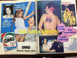 Ses Haftalık Aktüalite Sinema Tiyatro Müzik ve Gençlik Mecmuası Dergisi - 20 Ocak 1973 - Sayı: 4 - TARIK AKAN - NUBAR TERZİYEN, ALİYE RONA, HULUSİ KENTMEN, ATIF KAPTAN, NEDRET GÜVENÇ, ŞÜKRİYE ATAV, NECDET TOSUN, EROL TAŞ, HAYATİ HAMZAOĞLU, ZEKİ ALPAN, MÜRÜVVET SİM, FAİK COŞKUN, CÜNEYT ARKIN HALE SOYGAZİ MAHKUM FİLMİ - CAROL BURNETT - THERESE ELMAN - HÜRREM ERMAN, MURAT KÖSEOĞLU, TÜRKER İNANOĞLU, ÜMİT UTKU, ÖZDEMİR BİRSEL, BERÇ KÜPÇÜYAN, SAMİ ŞEKEROĞLU, FATMA GİRİK, EROL GEBEŞOĞLU, MİNE BAYKARA, KUTLU ERTUNA, SERDAR GÖKHAN, MERAL ZEREN, EDİZ HUN, EMEL SAYIN, ORHAN GENCEBAY, BARIŞ MANÇO, SELDA BAĞCAN, ZEYNEP AKSU, AJDA PEKKAN, AZİZE BERGİN, OMO 1970'LER REKLAMI - SEVDA FERDAĞ, SEVDA FERDAĞ - CEM KARACA - NEJAT UYGUR, MOĞOLLAR - MÜŞFİK KENTER - FAHRETTİN ASLAN, TAYYAR ÇEHRE, HOWARD HUGHES, SUZAN AVCI - FATMA GİRİK, EKMEKÇİ KADIN FİLM REKLAMI - VEDAT ÇETİNKAYA - TOFAŞ OTOMOBİL 1970'LER REKLAMI