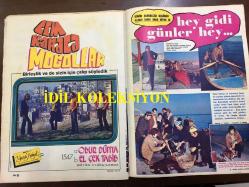Ses Haftalık Aktüalite Sinema Tiyatro Müzik ve Gençlik Mecmuası Dergisi - 20 Ocak 1973 - Sayı: 4 - TARIK AKAN - NUBAR TERZİYEN, ALİYE RONA, HULUSİ KENTMEN, ATIF KAPTAN, NEDRET GÜVENÇ, ŞÜKRİYE ATAV, NECDET TOSUN, EROL TAŞ, HAYATİ HAMZAOĞLU, ZEKİ ALPAN, MÜRÜVVET SİM, FAİK COŞKUN, CÜNEYT ARKIN HALE SOYGAZİ MAHKUM FİLMİ - CAROL BURNETT - THERESE ELMAN - HÜRREM ERMAN, MURAT KÖSEOĞLU, TÜRKER İNANOĞLU, ÜMİT UTKU, ÖZDEMİR BİRSEL, BERÇ KÜPÇÜYAN, SAMİ ŞEKEROĞLU, FATMA GİRİK, EROL GEBEŞOĞLU, MİNE BAYKARA, KUTLU ERTUNA, SERDAR GÖKHAN, MERAL ZEREN, EDİZ HUN, EMEL SAYIN, ORHAN GENCEBAY, BARIŞ MANÇO, SELDA BAĞCAN, ZEYNEP AKSU, AJDA PEKKAN, AZİZE BERGİN, OMO 1970'LER REKLAMI - SEVDA FERDAĞ, SEVDA FERDAĞ - CEM KARACA - NEJAT UYGUR, MOĞOLLAR - MÜŞFİK KENTER - FAHRETTİN ASLAN, TAYYAR ÇEHRE, HOWARD HUGHES, SUZAN AVCI - FATMA GİRİK, EKMEKÇİ KADIN FİLM REKLAMI - VEDAT ÇETİNKAYA - TOFAŞ OTOMOBİL 1970'LER REKLAMI