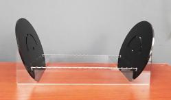 Modern Tasarım Lüks Plaklık, Plak Stand, Plak Rafı, 33'lük ve 45'lik Plaklar İçin Uyumlu