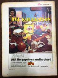 Ses Haftalık Aktüalite Sinema Tiyatro Müzik ve Gençlik Mecmuası Dergisi - 26 EKİM 1968 - Sayı: 44 - METE DURUMAN, SELÇUK ALAGÖZ, RANA ALAGÖZ, NURHAN ÖZONAT, TAYLAN KÖK, 1968 TÜRKİYE GÜZELLİK YARIŞMASI, FERİHA TEVFİK, MÜBECCEL NAMIK, NAŞİDE SAFFET, KERİMAN HALİS, NAZİRE HANIM, GÜLER ARIMAN, GÜNSELİ BAŞAR, AYTEN AKYOL, GELENGÜL TAYFUROĞLU, SİBEL GÖKSEL, İNCİ ASENA, NEŞE YAZICIGİL, ROGER VADİM, JANE FONDA, VİTA YAĞ REKLAMI 1960'LAR, SADRİ ALIŞIK - BLENDAX ŞAMPUAN 1960'LAR GELDİ - ORHAN BORAN - ZEKİ MÜREN, MICHEL PICCOLI - SEZEN CUMHUR ÖNAL, FECRİ EBCİOĞLU, AYKUT SPOREL, ÜLKÜ AKER - EKREM GÖKKAYA - ÖMERCİK - GERALDINE CHAPLIN LUX SABUN REKLAMI - TAMA YAĞI REKLAMI - UFA YAĞ REKLAMI - 32 SAYFA