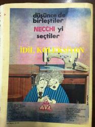 Ses Haftalık Aktüalite Sinema Tiyatro Müzik ve Gençlik Mecmuası Dergisi - 25 ARALIK 1976 - Sayı: 52 - NÜKHET DURU - PERRAN KUTMAN - MERAL ORHONSOY - CÜNEYT ARKIN, TÜRKAN ŞORAY - HAKAN BALAMİR - MAHMUT CEVHER - GÜNEY DORMEKS REKLAMI - MÜJDE AR - AHMET SEZERAL - SEAN CONNERY - AHMET ÖZHAN, ZEKİ MÜREN, BÜLENT ERSOY, EMEL SAYIN - BAŞAK DOĞRU - NAHİDE ŞERBET - ERIC CLAPTON - CÜNEYT ARKIN & BETÜL ARKIN NEVRESİM LALE REKLAMI - CEM KARACA - ATİLLA ATASOY - ÖMÜR GÖKSEL - SEYYAL TANER - ŞENAY - İSKENDER DOĞAN - BORA AYANOĞLU - NECLA NAZIR - FATMA GİRİK - NİL BURAK - TURSİL 1970'LER REKLAMI - NECCHI DİKİŞ MAKİNESİ REKLAMI - 32 SAYFA