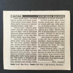 25  KASIM 1996 -TAKVİM YAPRAĞI-DOĞUM GÜNÜ HEDİYESİ-TÜRKİYE GAZETESİ TAKVİMİ,EDİRNENİN KURTULUŞU 1922,ALPARSLANIN VEFATI 1072,ORHUN KİTABELRİNİN OKUNUŞU 1893,KIZIM NASIL BULUNDU