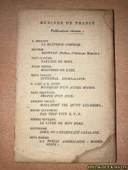 CECİLE PARMİ NOUS : CHRONİQUE DES PASQUİER VII / GEORGES DUHAMEL / MERCVRE DE FRANCE / FRANSIZCA KİTAP (CECILE ARAMIZDA: PASQUIER'LERİN KRONİĞİ VII )