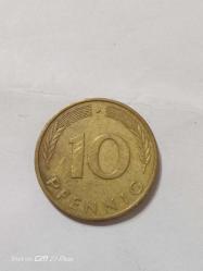 ALMANYA 10 PFENNİG 1984 J