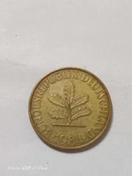 ALMANYA 10 PFENNİG 1984 J
