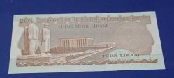 6 Emisyon 2 Tertip 20 Lira Çil E 55 seri (1974-87)