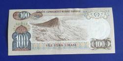 6 Emisyon 3 Tertip 100 Lira Çil J 39 seri 1983-86)