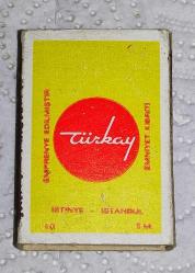 17618-TÜRKAY KİBRİT-KİLİM DESENİ**KISMEN DOLU*KENDİ ORJİNAL KİBRİTLERİDİR**