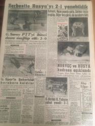 YENİ SABAH GAZETESİ   22 EKİM 1961 YIL :24 SAYI :8121---MBK ve Gümüşpala ,Gürsel de ısrar ediyor --Başgili isteyenlere karşı Gümüşpala AP den İstifa ederim dedi ---Elektriğe zam kabul  edilmedi ----Öfkeli İngiliz Kruşçef e  ihtar vermek istedi ---Kızımı kaçıran iade  etsin  20 bin  lirayı  ona veririm ---Komünist blokta kaynaşma var --Şemsettin Günaltay în  cenazesinde İnönü ağladı ---Yanlış adres :Siyavuşgil --Kızkulesine  büyük  radar konulacak ---Sinemalar ,Tiyatrolar ,Radyo Programları --İstanbullular  kimin vali olmasını  istiyor ?---Mısır Zenginlere Karşı Harp İlan Etti ---Serbestte Rusya 'yı 2-1 yenebildik --Galatasaray  PTT 'yi  ikinci devre mağlup etti: 2-0 --Norveç ve Rusya Kadrosu  Açıklandı ---Altay :2 D.Spor : 2---Iz.Spor la Şekerhilal berabere kaldılar --Feriköy :1 Altınordu : 1 ---G.Birliği K.Yakayı  rahat yendi :3-1--- Basketbolda  İTU ve Fenerbahçe  galip geldiler ---