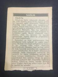 6 OCAK 2004 -TAKVİM YAPRAĞI-DOĞUM GÜNÜ HEDİYESİ-BİZİM ANADOLU TAKVİMLERİ,SULTAN 4.MEHMED İN VEFATI 1693,SAĞLIK