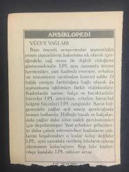 25 OCAK 2004 -TAKVİM YAPRAĞI-DOĞUM GÜNÜ HEDİYESİ-BİZİM ANADOLU TAKVİMLERİ,HZ.ALİ KÜFE MESCİDİNDE ŞEHİD EDİLDİ 661,ANSİKLOPEDİ,VÜCUT YAĞLARI