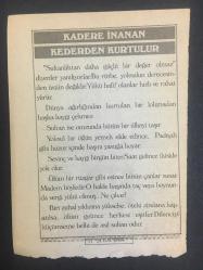 11 ŞUBAT 2004 -TAKVİM YAPRAĞI-DOĞUM GÜNÜ HEDİYESİ-BİZİM ANADOLU TAKVİMLERİ,İRANDA İSLAM İNKILABI,1979,KADERE İNANAN KEDERDEN KURTULUR