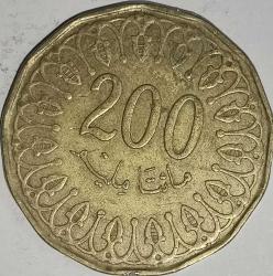 TUNUS 2013  200 DİNAR