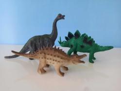 Dinozor Figürleri Oyuncak Lotu 3 Adet