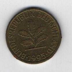 Almanya 10 Pfennig 1995-J (Mp1090)